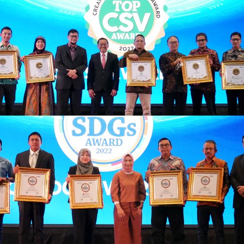 INFOBRAND.ID dan TRAS N CO, Sukses Gelar TOP CSV Award dan Top SDGs Award 2022